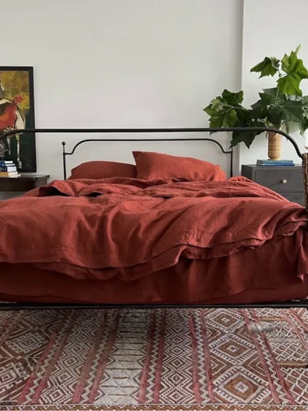 Casaluna King Size Linen Duvet Cover